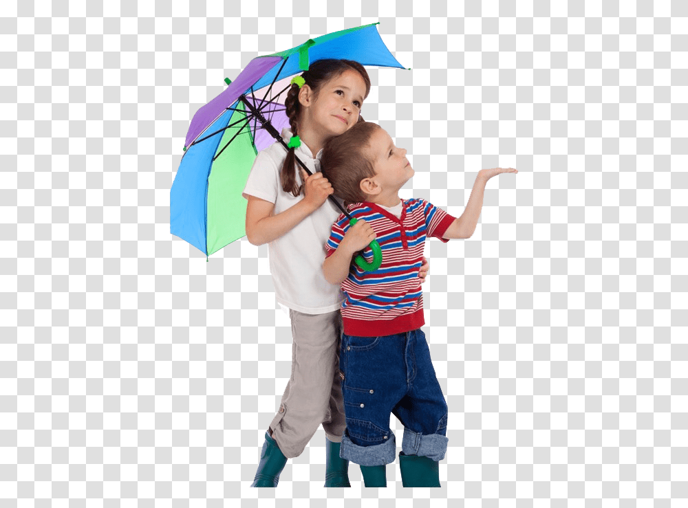 Kids Playing Hd Quality Kids With Umbrella, Pants, Person, Jeans Transparent Png