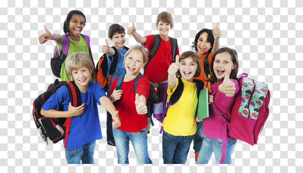 Kids School, Person, People, Jeans, Pants Transparent Png