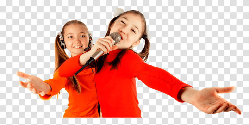 Kids Singing Kid Singing, Person, Sleeve, Female Transparent Png