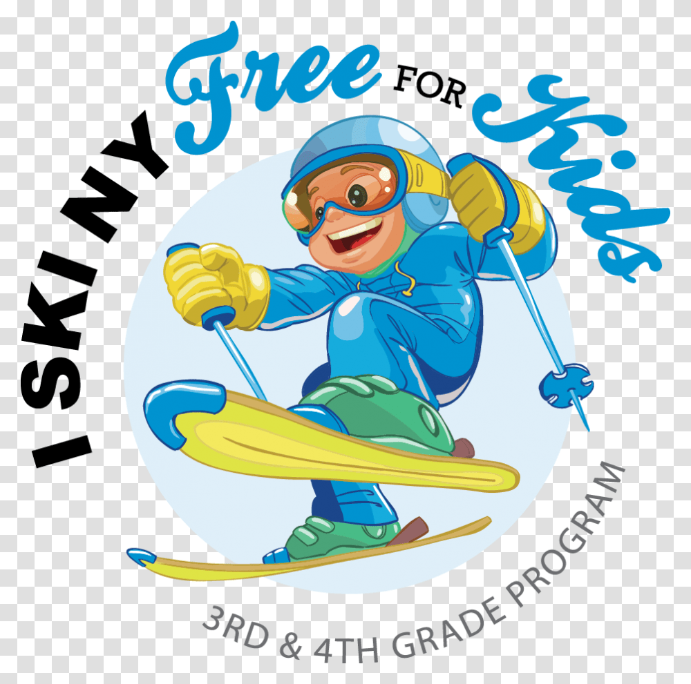 Kids Ski Free Background Snow Skiing Clipart, Person, Outdoors, Nature, Sled Transparent Png