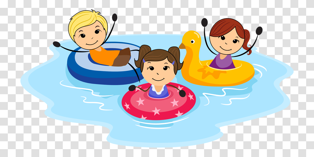Kids Summer Fun Clip Art Site About Children Kids Swimming Clipart, Water, Tubing, Dog, Pet Transparent Png