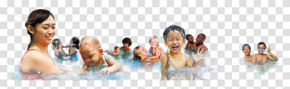Kids Swimming, Person, Water, Face, People Transparent Png
