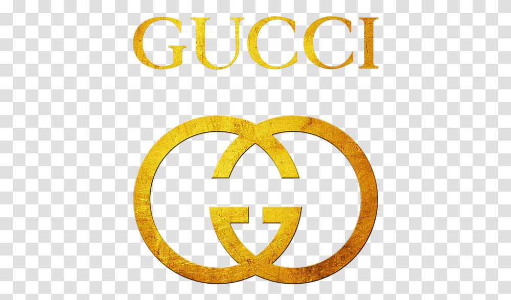 Kids T Gold Gucci Logo, Symbol, Trademark, Alphabet, Text Transparent Png