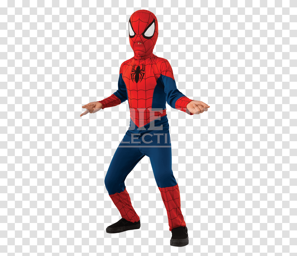 Kids Ultimate Spider Man Spider Man Costume Kids, Person, People, Sleeve Transparent Png
