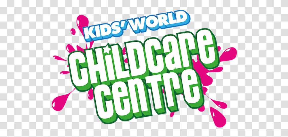 Kids World Childcare Logo Graphic Design, Word, Flyer, Poster Transparent Png