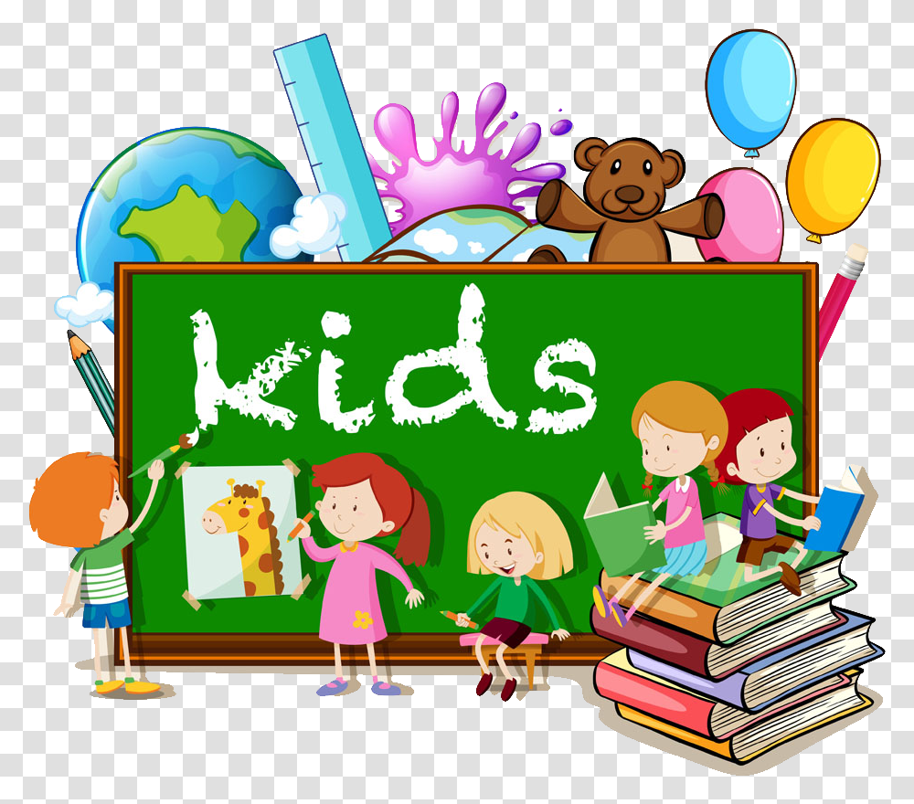 Kids Writing Clipart Cartoon Number Writing Clipart, Reading, Jigsaw Puzzle Transparent Png