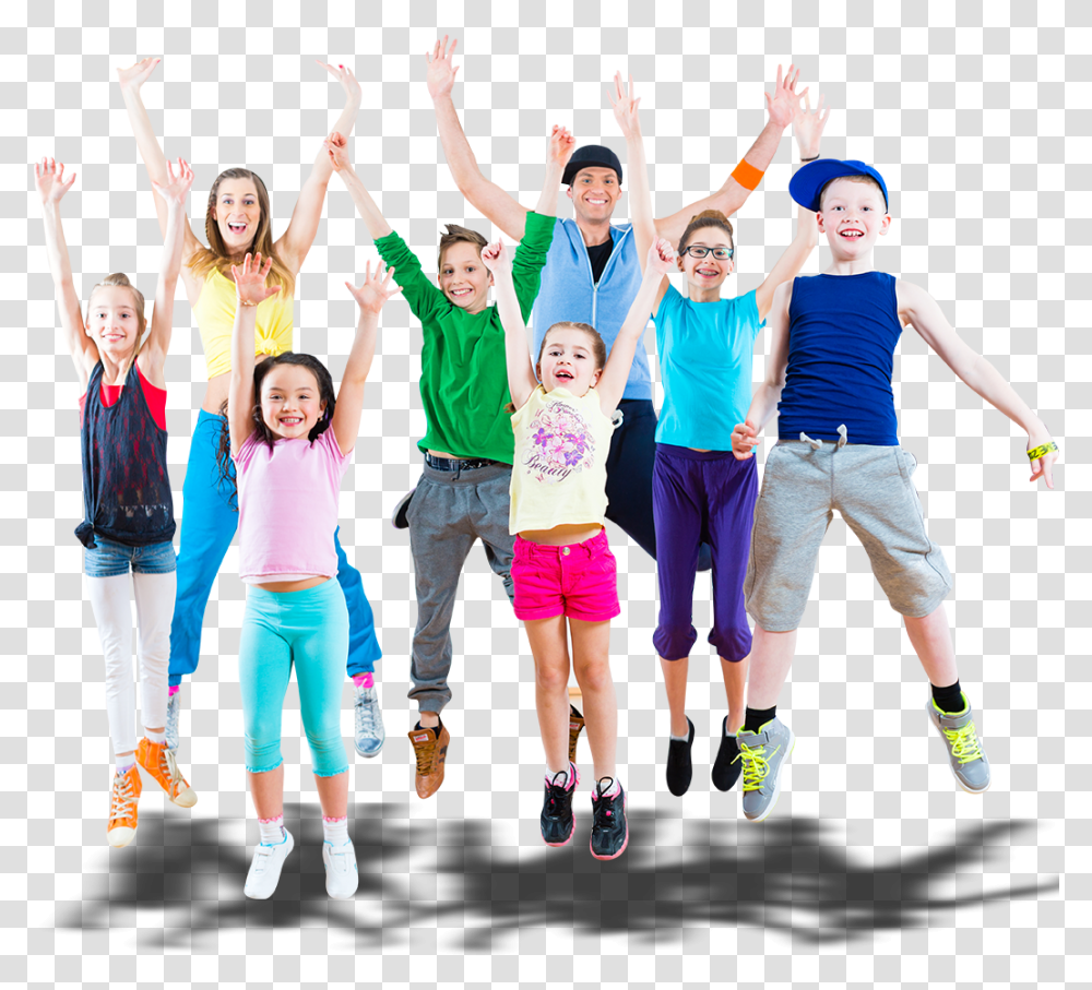 Kids Zumba, Person, Human, Dance Pose, Leisure Activities Transparent Png