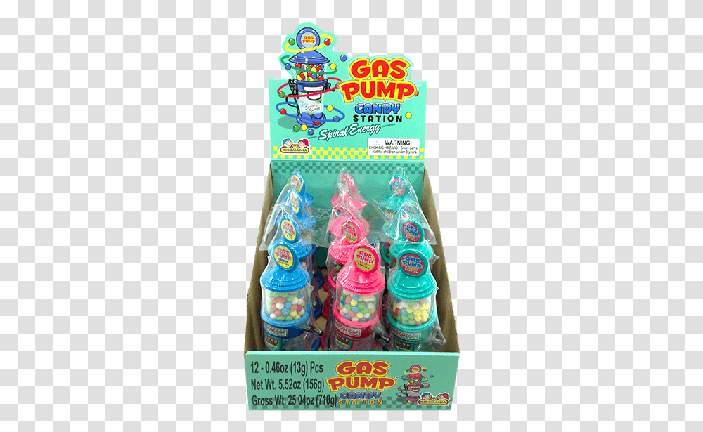 Kidsmania Gas Pump Playset, Sweets, Food, Confectionery, Candy Transparent Png