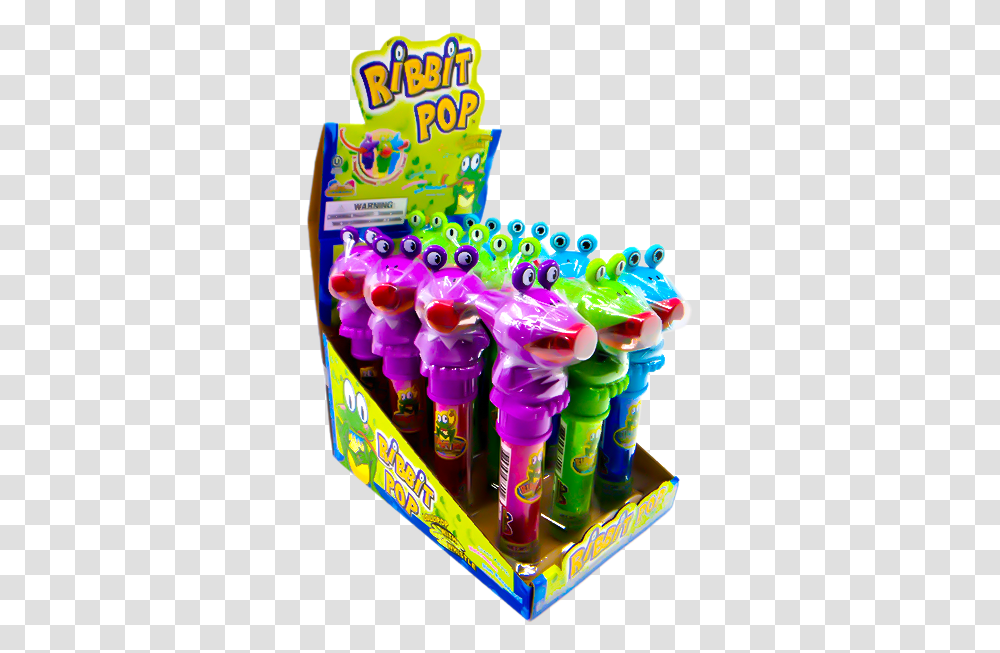 Kidsmania Ribbit Pop 12 Units Animal Figure, Toy, PEZ Dispenser, Food, Candy Transparent Png