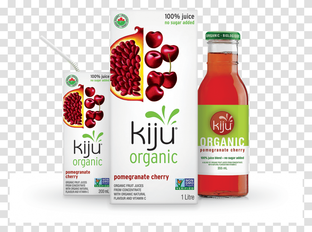 Kiju Pomegranate Cherry Juice, Plant, Food, Ketchup, Beverage Transparent Png