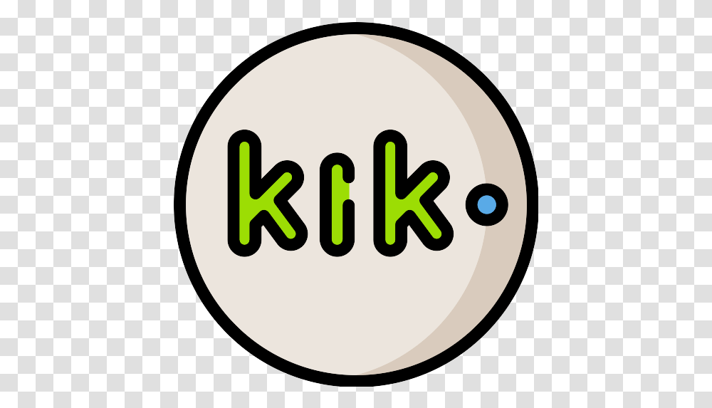 Kik Icon Circle, Text, Plant, Number, Symbol Transparent Png