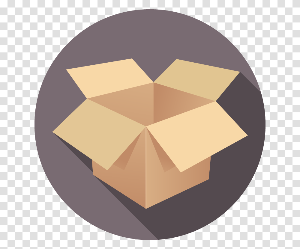 Kik Packaging Circle Circle, Tape, Box, Cardboard, Carton Transparent Png