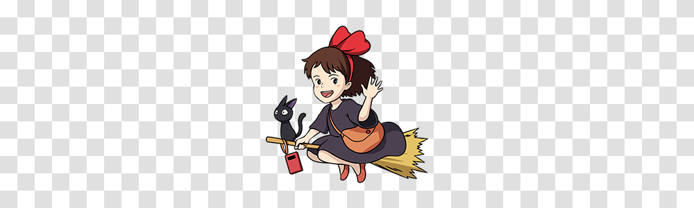 Kikis Delivery Service Line Stickers Line Store, Person, Performer, Magician, Poster Transparent Png