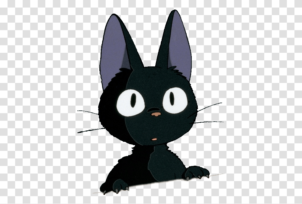 Kikisdeliveryservice Kiki Kitty Jiji Cat Kitten Anime Jiji Delivery Service, Animal, Black Cat, Pet, Mammal Transparent Png