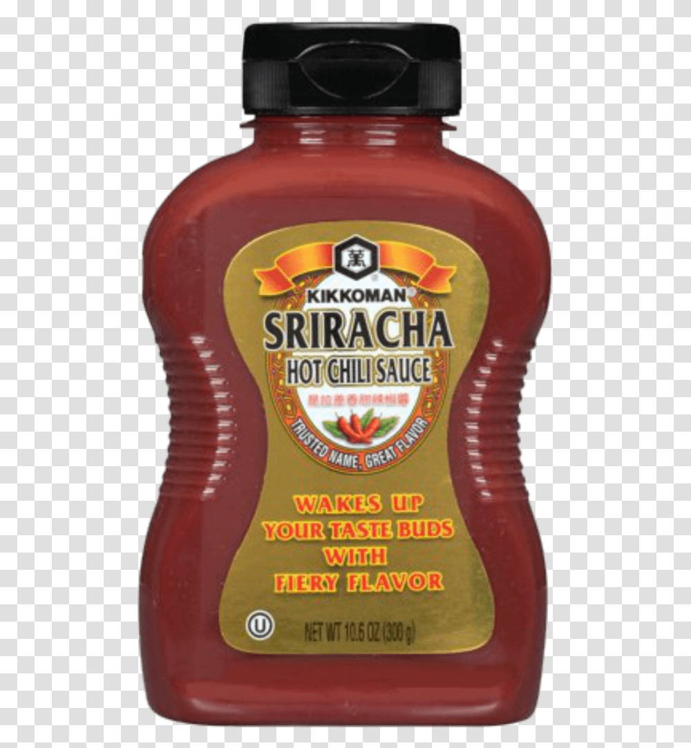 Kikkoman Sriracha Hot Chili Sauce Kikkoman Sriracha, Food, Ketchup, Syrup, Seasoning Transparent Png