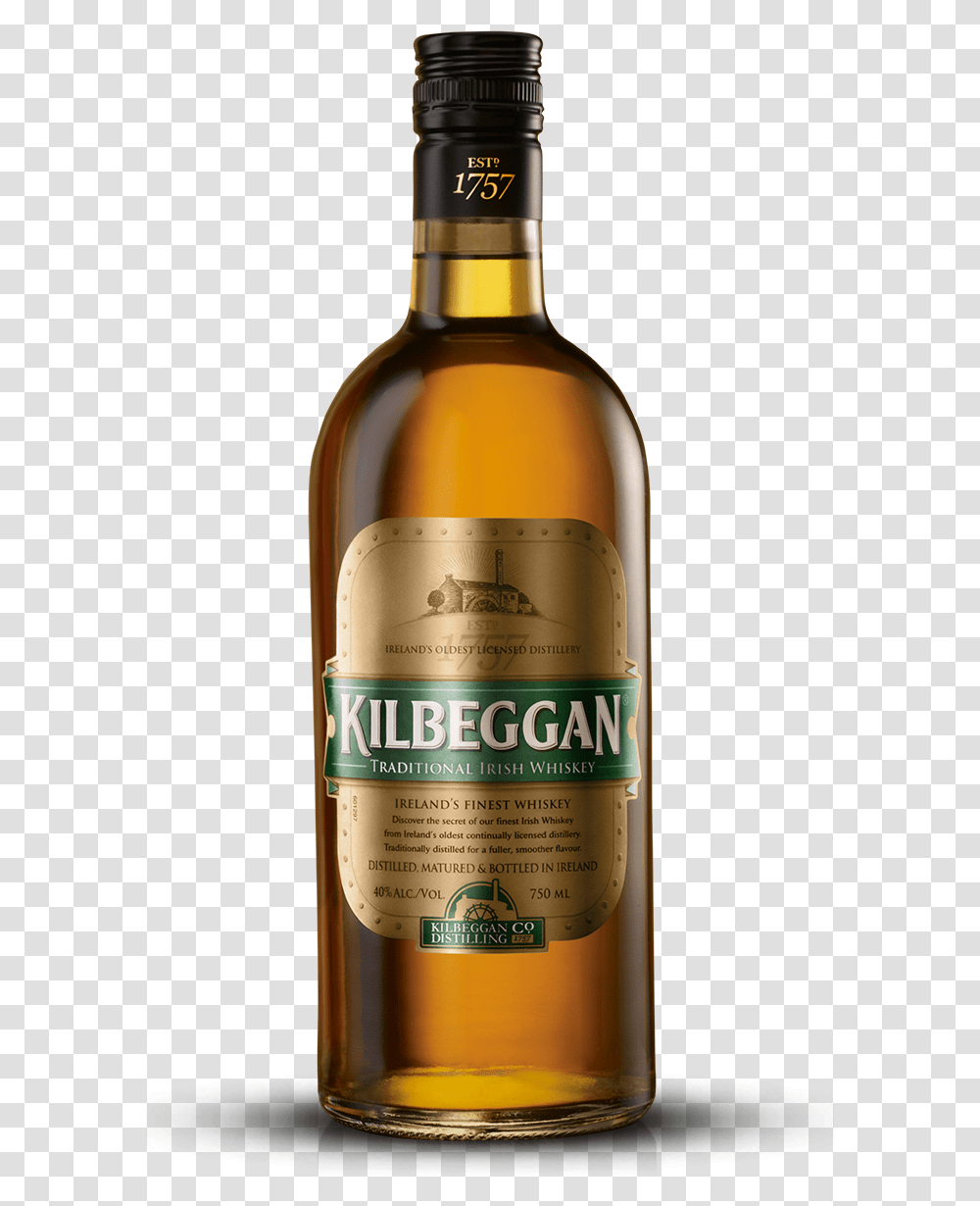 Kilbeggan Whiskey Kilbeggan Whiskey, Liquor, Alcohol, Beverage, Drink Transparent Png