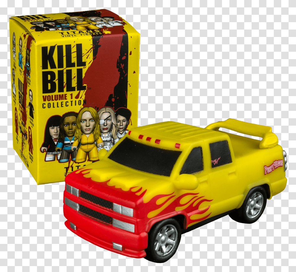 Kill Bill Titan Vinyl Pussy Wagon, Person, Human, Wheel, Machine Transparent Png