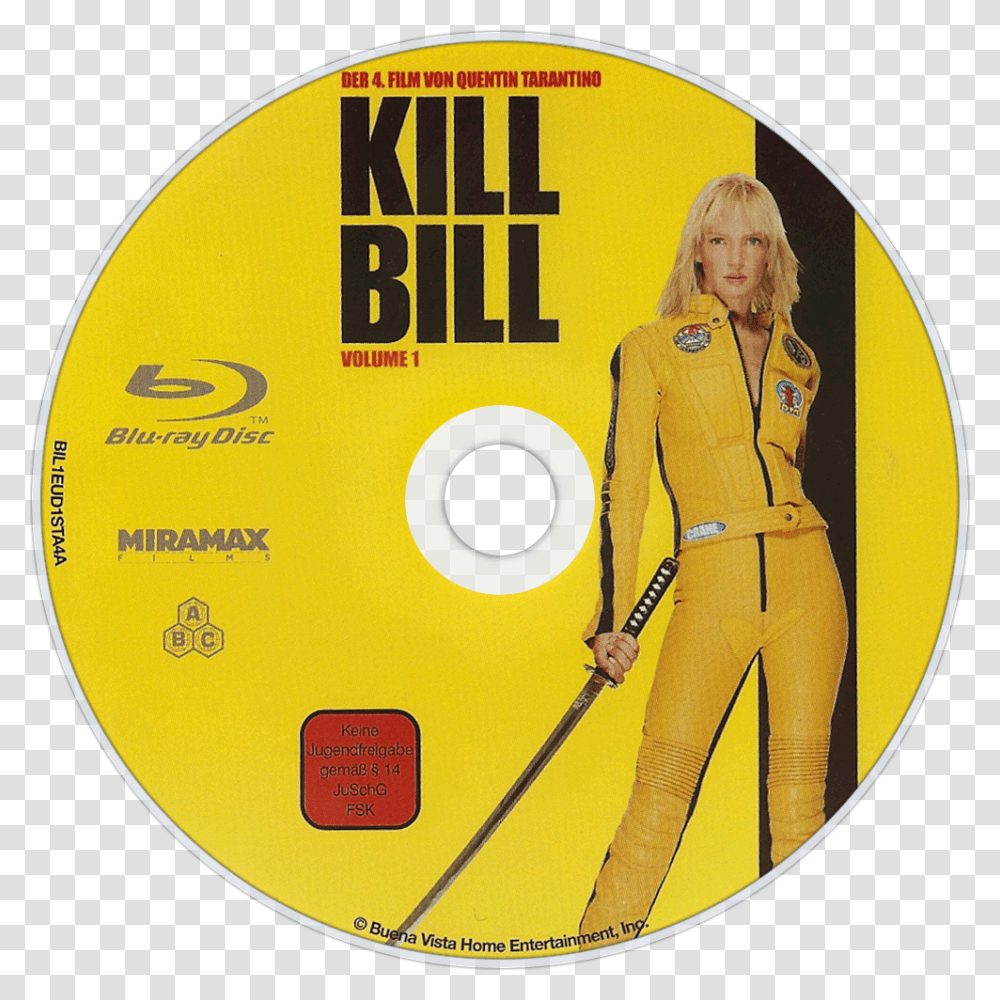 Kill Bill Vol. 1 2003, Person, Human, Disk, Dvd Transparent Png