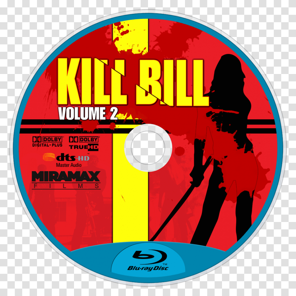 Kill Bill Vol 2 Cd, Disk, Dvd, Poster, Advertisement Transparent Png