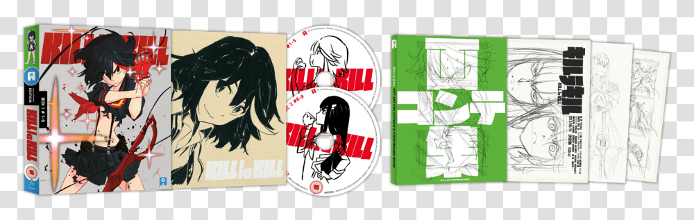Kill La Kill Anime Collector Edition, Label, Sticker, Poster Transparent Png