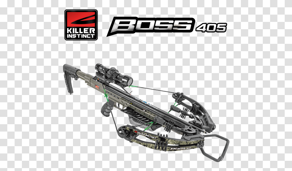 Killer Instinct Crossbows Introduces Boss 405 Killer Instinct 405 Crossbow, Gun, Weapon, Weaponry, Arrow Transparent Png