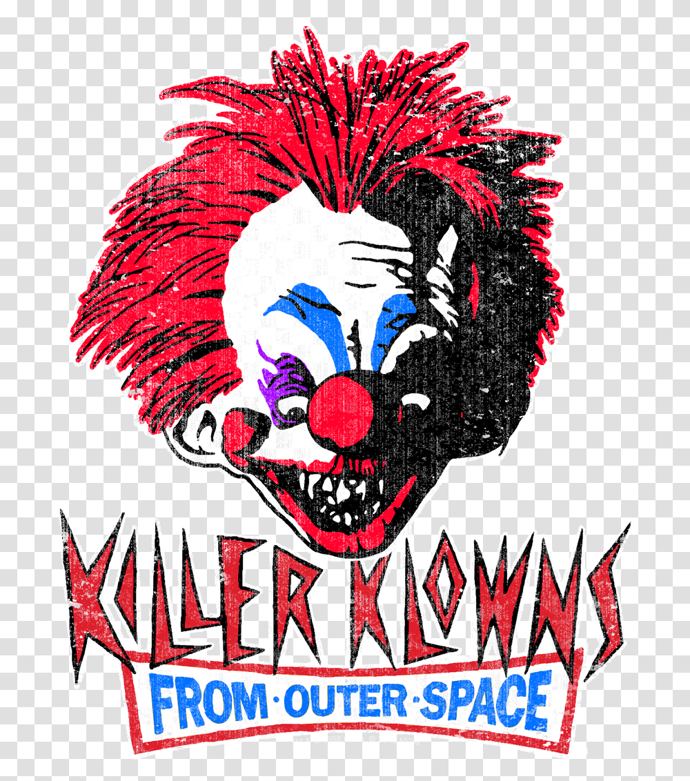 Killer Klowns From Outer Space Logo, Performer, Leisure Activities, Clown, Poster Transparent Png