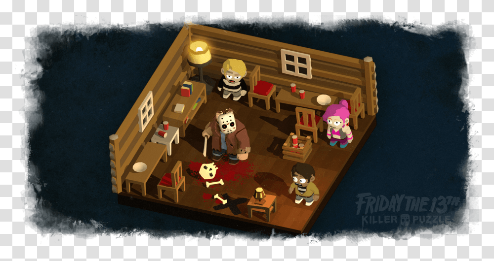 Killer Puzzle Friday The 13th Game Killer Puzzle, Toy, Furniture, Table, Interior Design Transparent Png