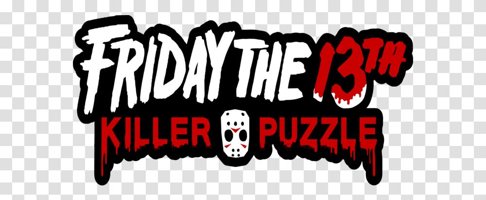 Killer Puzzle Review Friday The 13th Killer Puzzle Logo, Text, Alphabet, Symbol, Word Transparent Png
