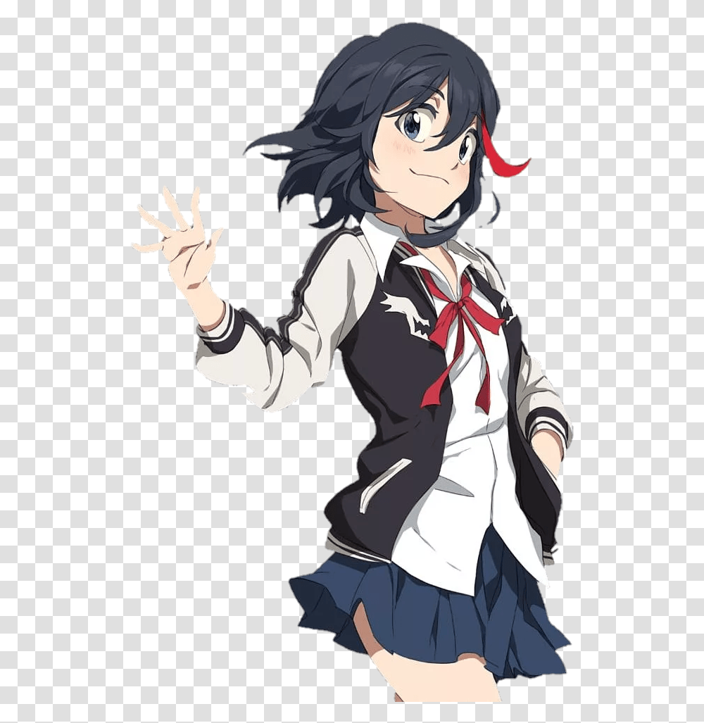 Killlakill Kill Ryuko Matoi Sticker By Fictional Character, Comics, Book, Manga, Person Transparent Png