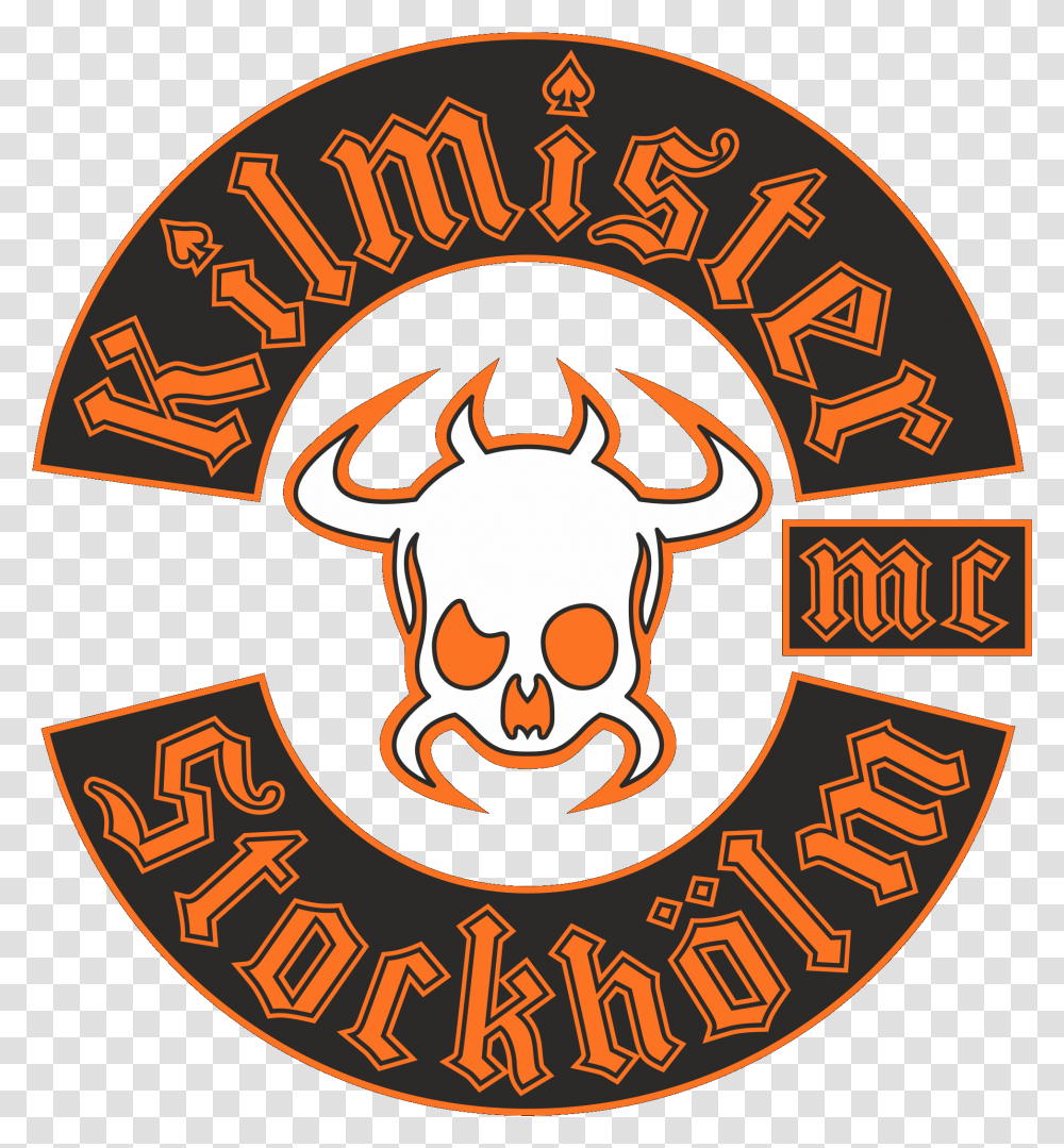 Kilmister Mc Stockhlm Wall Clock, Symbol, Logo, Trademark, Emblem Transparent Png