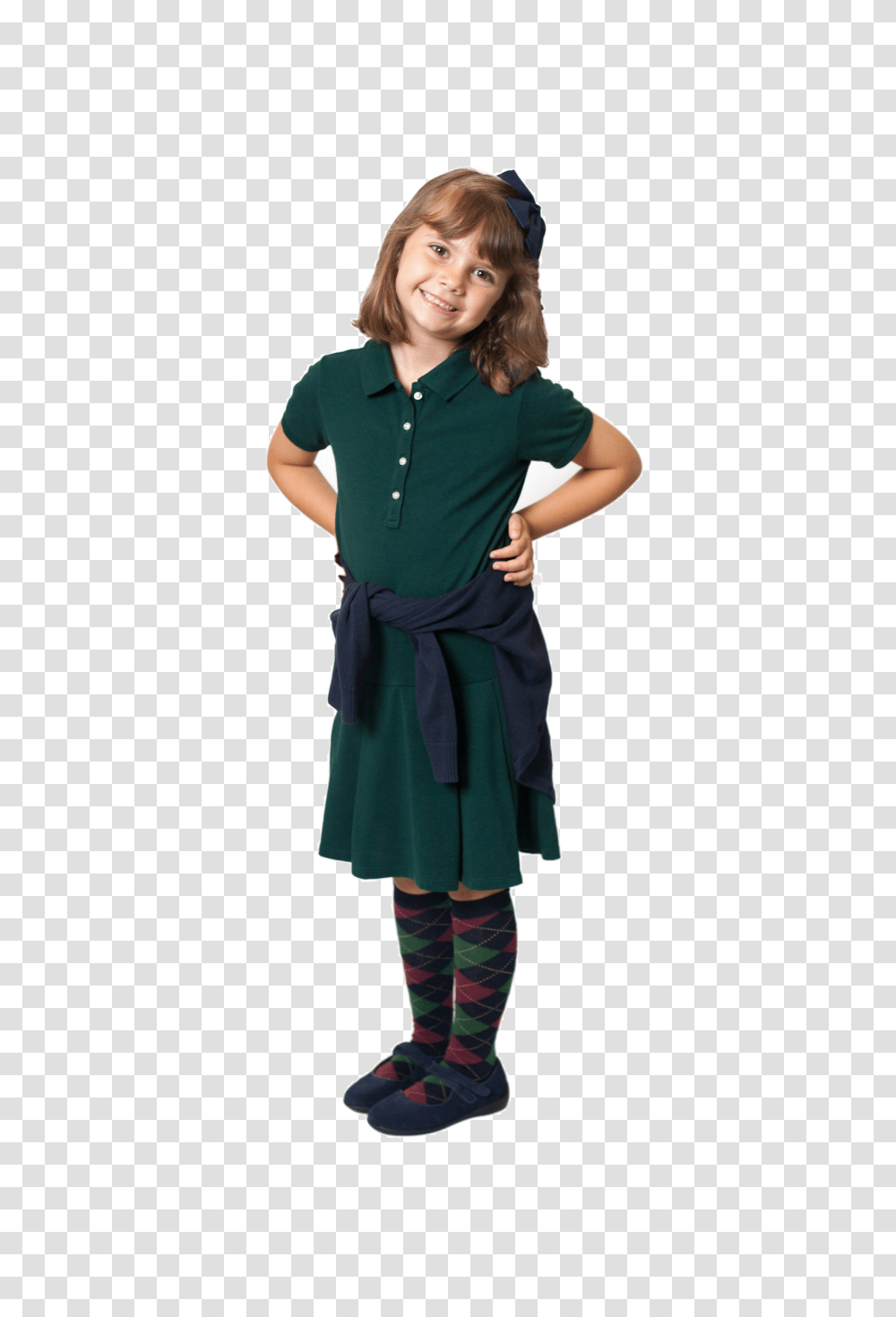 Kilt School Uniform Argyle Socks, Sleeve, Person, Female Transparent Png