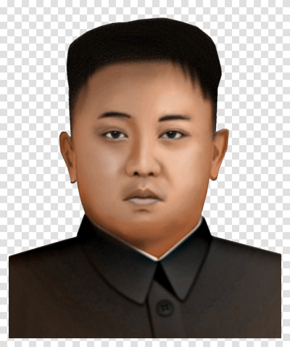Kim Jong Un, Celebrity, Face, Person, Tie Transparent Png