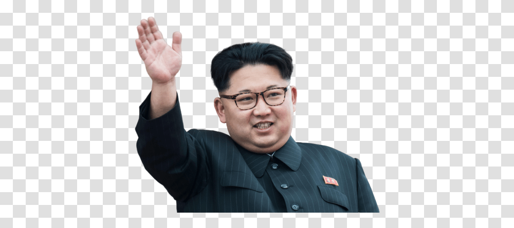 Kim Jong Un Free Download Kim Jong Un Mobile Phone, Person, Glasses, Hand, Finger Transparent Png