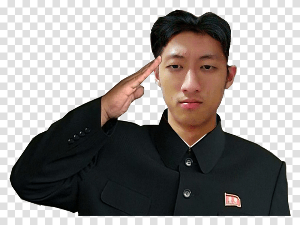 Kim Jong Un Gentleman, Person, Face, Portrait Transparent Png