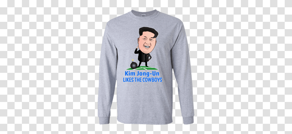 Kim Jong Un Likes The Cowboys, Sleeve, Apparel, Long Sleeve Transparent Png