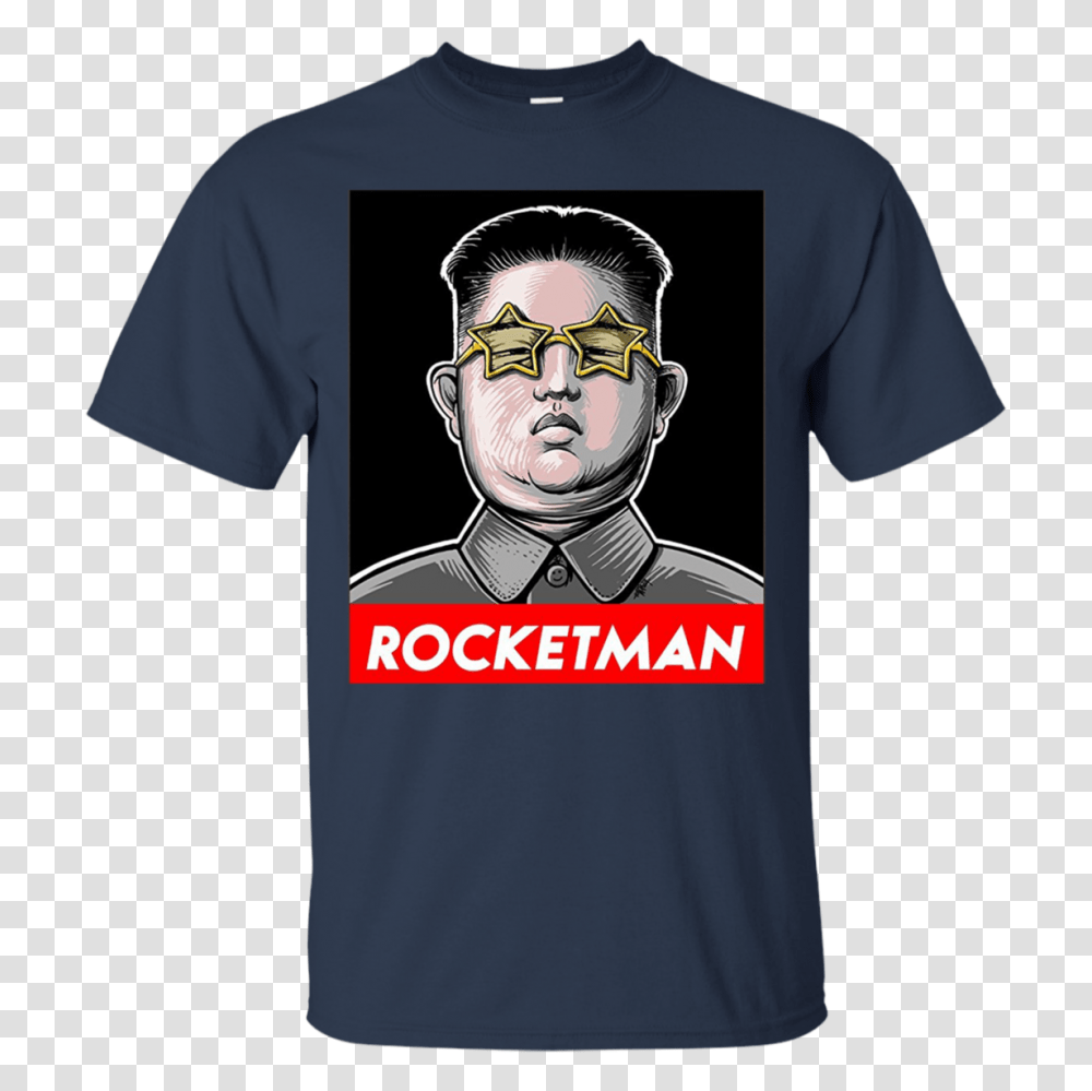 Kim Jong Un Rocket Man Shirt Long Sleeve, Apparel, T-Shirt, Person Transparent Png