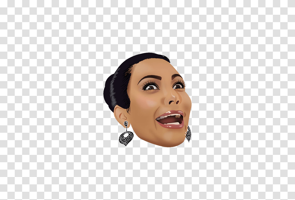 Kim Kardashian, Celebrity, Head, Face, Person Transparent Png