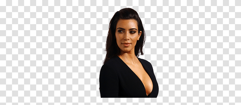 Kim Kardashian, Celebrity, Sleeve, Face Transparent Png
