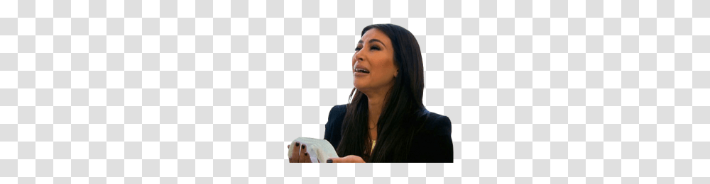 Kim Kardashian Crying Face Image, Person, Female, Head, Finger Transparent Png