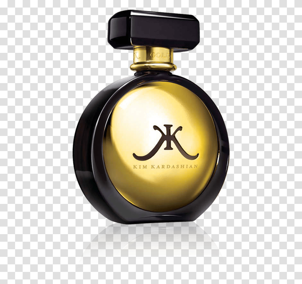 Kim Kardashian Gold Kk Perfume, Sphere, Bottle, Alarm Clock Transparent Png
