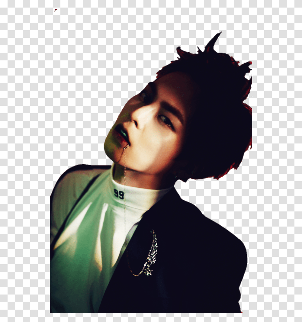 Kim Minseok Monster Exo Xiumin Monster, Person, Clothing, Face, Sleeve Transparent Png