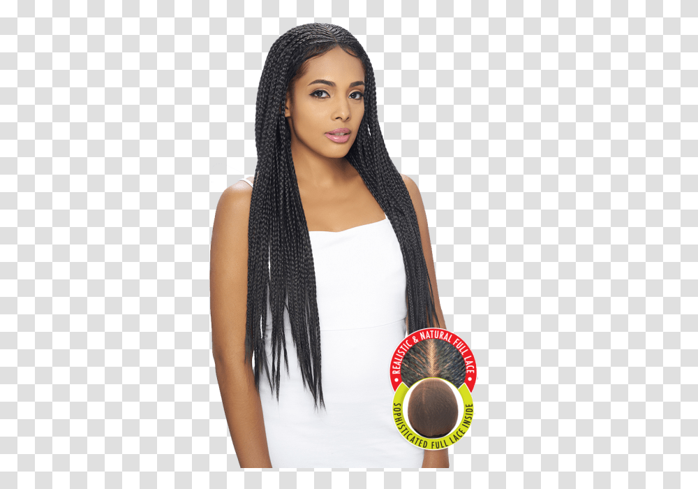 Kima Braid Lace Wig, Hair, Person, Female Transparent Png