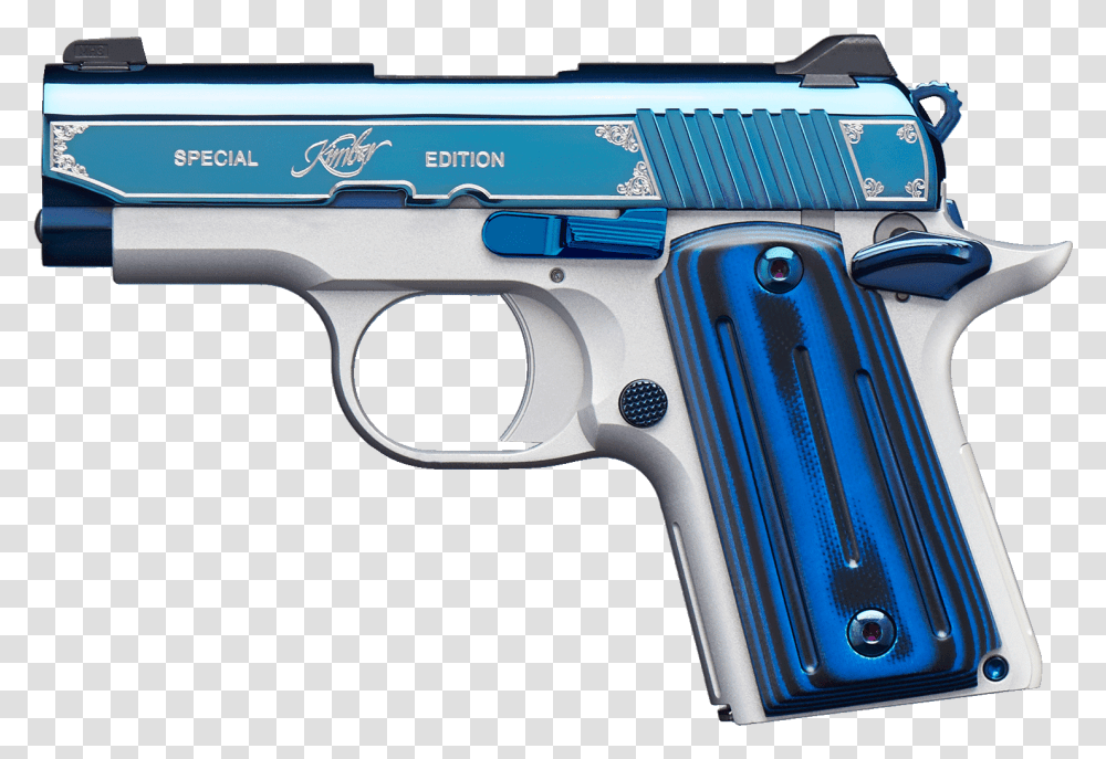 Kimber Micro 9 Sapphire, Gun, Weapon, Weaponry, Handgun Transparent Png