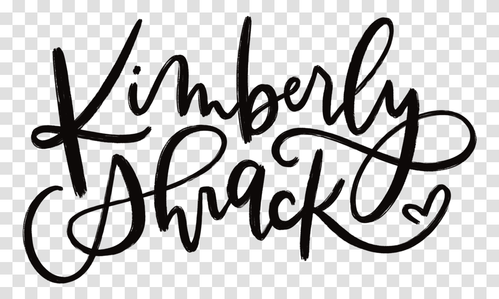 Kimberly Shrack, Handwriting, Calligraphy, Letter Transparent Png