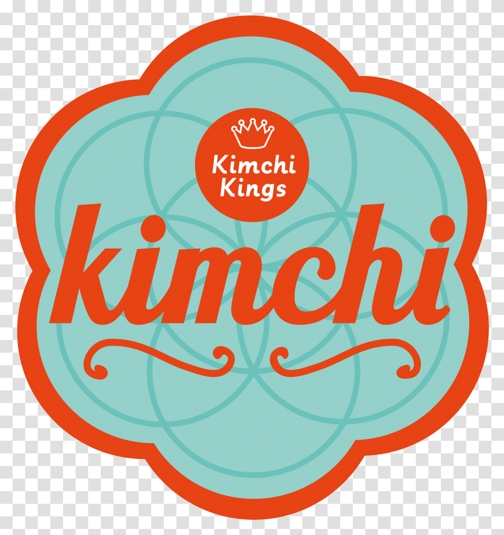 Kimchi Logo Image Right Arrow Clip Art, Label, Text, Advertisement, Poster Transparent Png