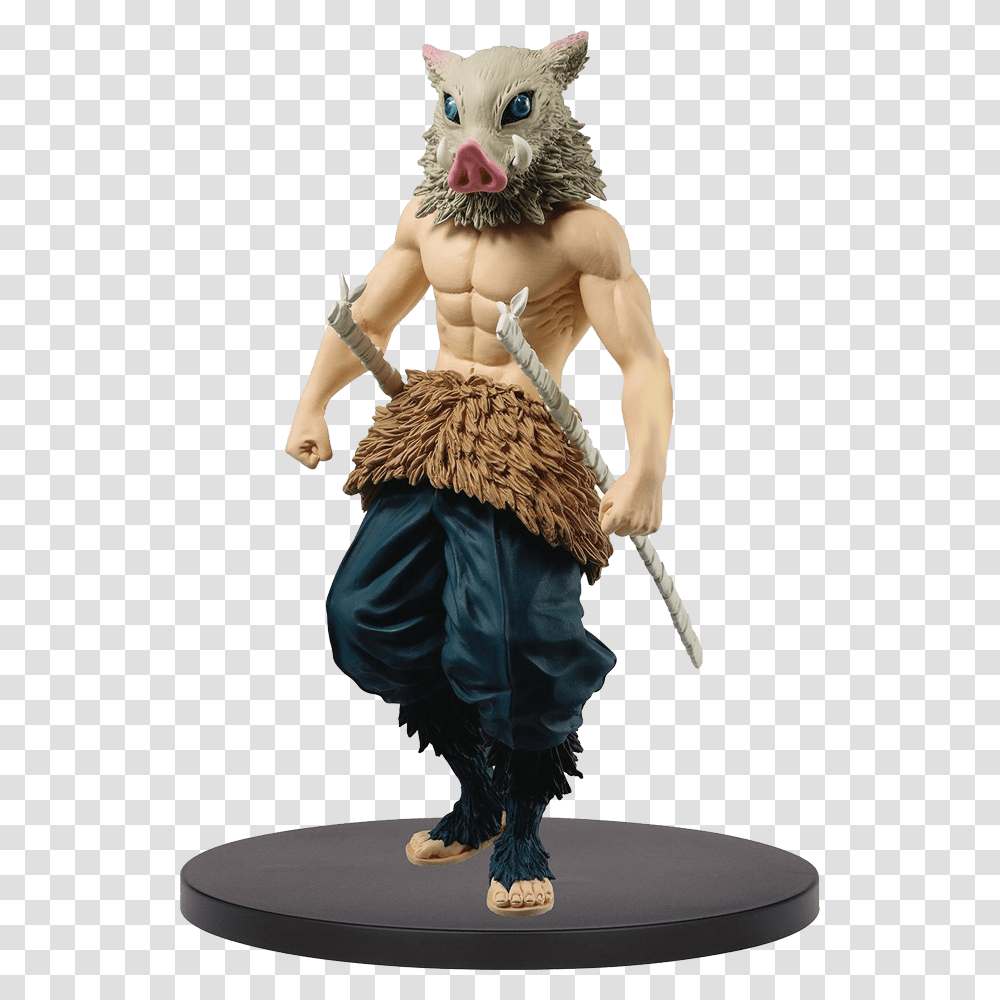 Kimetsu No Yaiba Inosuke Figure, Figurine, Toy, Person, People Transparent Png