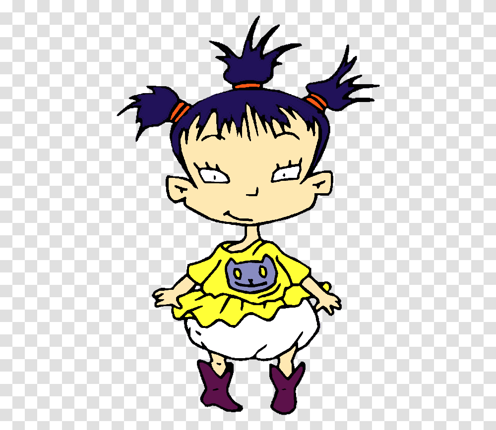 Kimi Finster Pixelated Kimi Rugrats, Label, Poster Transparent Png