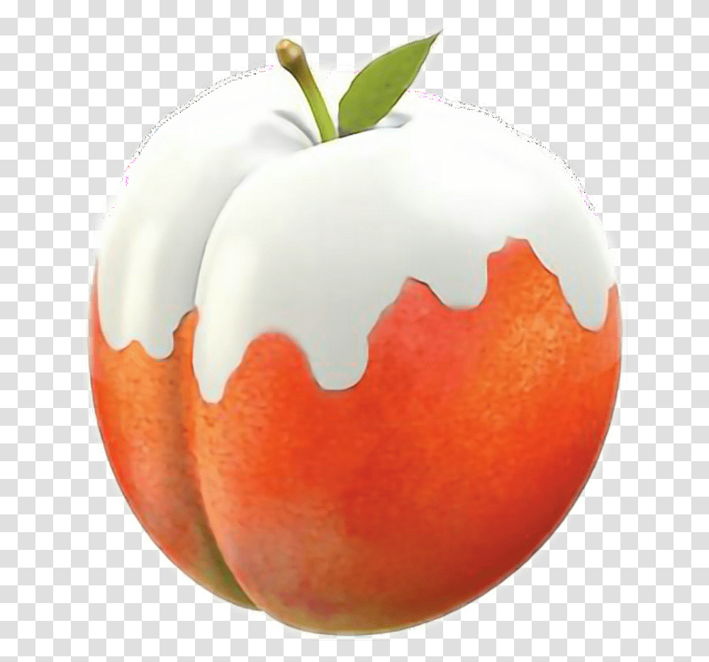 Kimoji Peach Cream Kim Kardashian Peaches And Cream, Plant, Food, Fruit, Apple Transparent Png