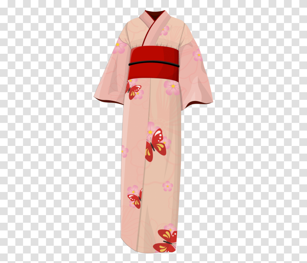 Kimono Japanese Dress, Apparel, Robe, Fashion Transparent Png