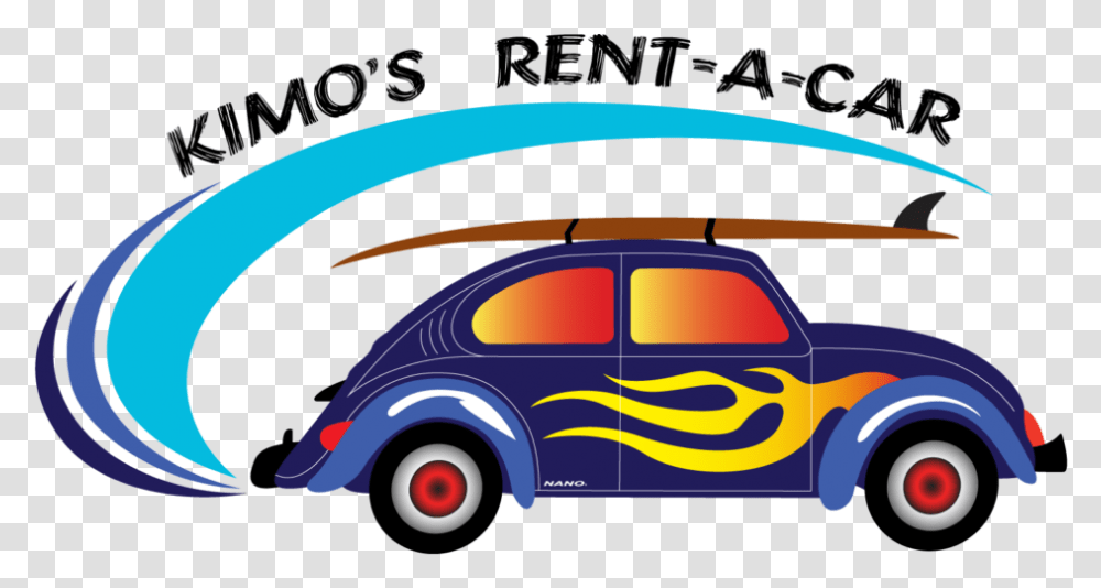 Kimos Rent A Car Maui Antique Car, Vehicle, Transportation, Automobile, Taxi Transparent Png